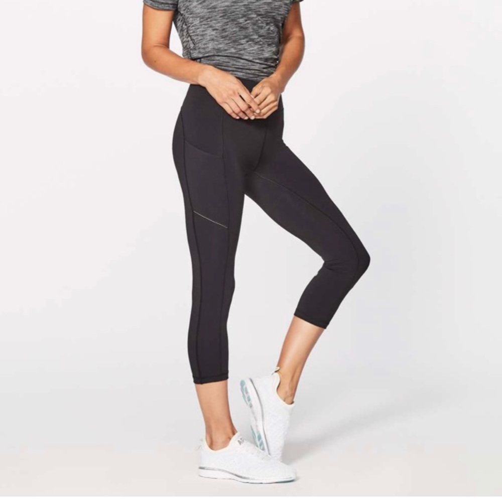 lululemon athletica Speed Up Crop 21" sz 2